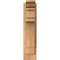 Ekena Millwork Merced Traditional Smooth Outlooker, Western Red Cedar, 5 1/2"W x 12"D x 24"H OUT06X12X24MRC01SWR - alternate 2